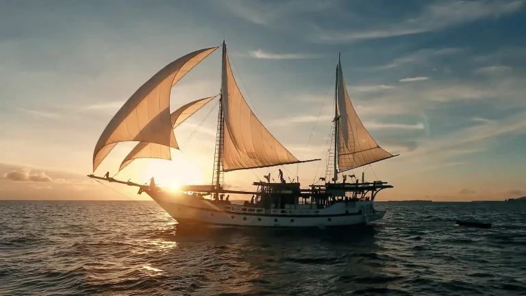 科莫多潛水船宿 Liveaboard 日落